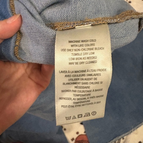 NWT Free People Just Float On Light Wash Bell Bottom Jeans Size 27 - Picture 11 of 11